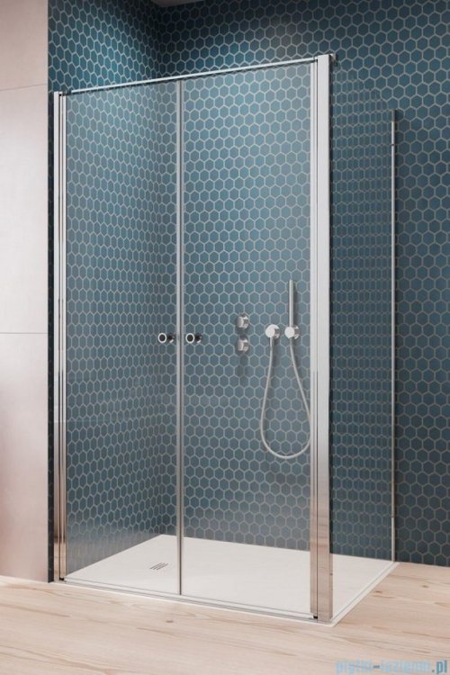 Radaway Eos DWD+S kabina prysznicowa 80x70 przejrzyste 13799490-01/13799448-01