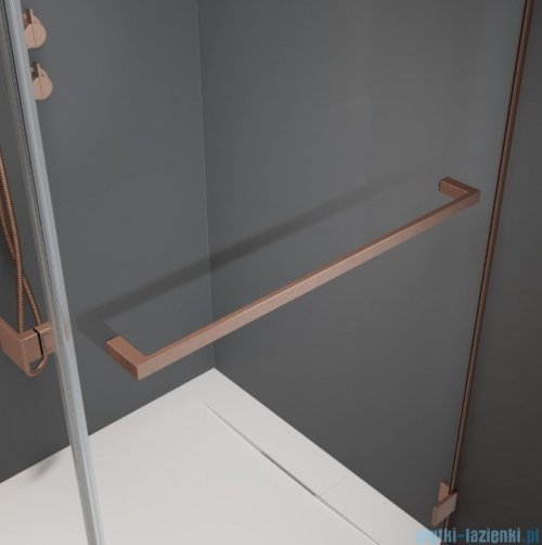 Radaway Idea DWJ Brushed Copper drzwi wnękowe 100cm prawe szczotkowana miedź 387014-93-01R