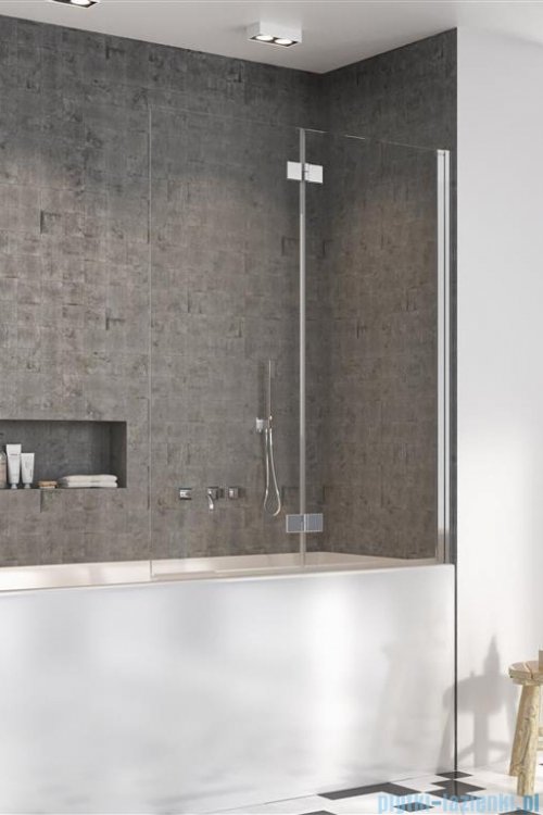 Radaway Nes Pnd I parawan nawannowy 120cm prawy przejrzyste