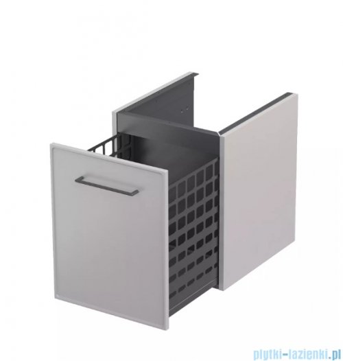 Oristo Lagom szafka niska z koszem 40x50x45cm Piaskowy Mat OR53-SN1S-40-10