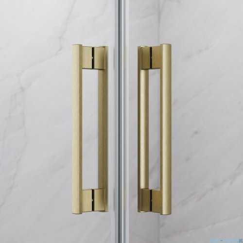 Radaway Idea 8 Kdd Brushed Gold kabina 120x110cm szczotkowane złoto 10370120-99-01L/10370110-99-01R