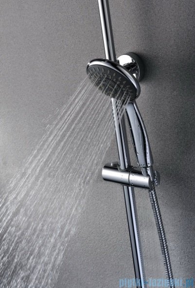 Blue Water Rogo zestaw wannowo-prysznicowy chrom ROG-ZWPN.500C