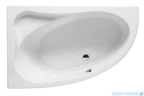 Riho Lyra/Aryl wanna asymetryczna 140x90cm z hydromasażem Air prawa B019002005