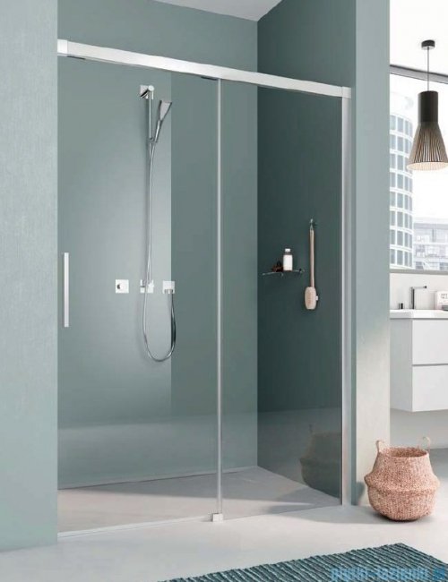 Kermi Nica drzwi przesuwne 2-częściowe z polem stałym prawe 120 cm NIL2R12020VPK