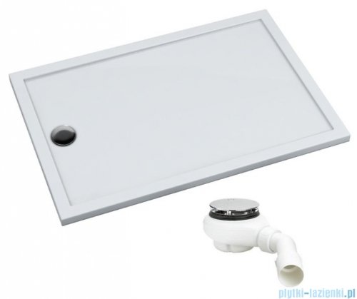 Schedpol Caspar New 110x80cm brodzik prostokątny + syfon 3.2837