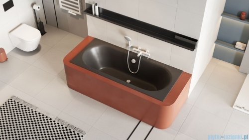 Excellent Oceana Slim wanna prostokątna 180x80 antracyt mat WAEX.OCE18ANMS