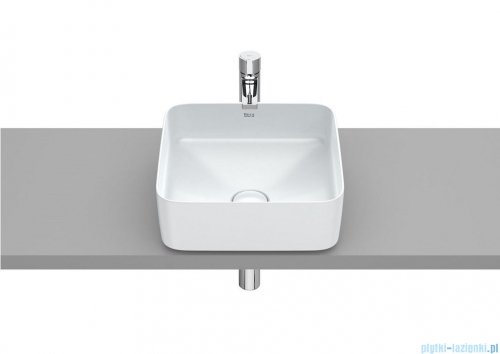 Roca Inspira Square umywalka nablatowa 37cm Perłowy A327532630