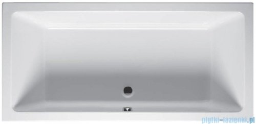 Riho Lugo 160x70cm wanna prostokątna z hydromasażem Relaks + nogi + syfon BT07-REL