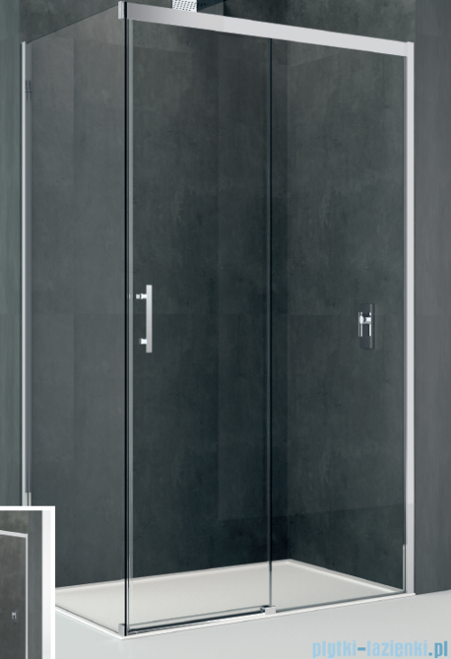 Novellini Kali PH+FH kabina prostokątna 170x90 KALIPH166-1B/KALIFH88-1B