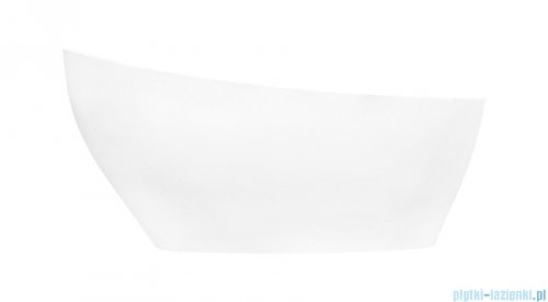 Besco Keya Glam grafit 165x70cm wanna wolnostojąca + odpływ klik-klak #WMD-165-KG