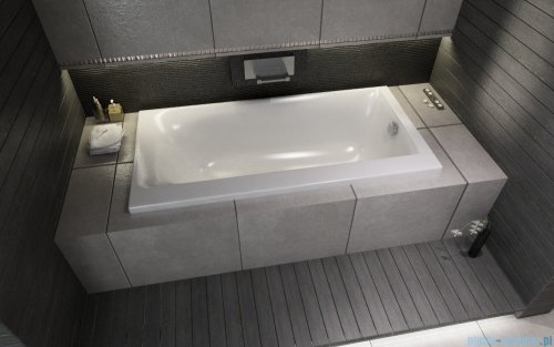 Cersanit Smart wanna prostokątna prawa 170x80 biała S301-116