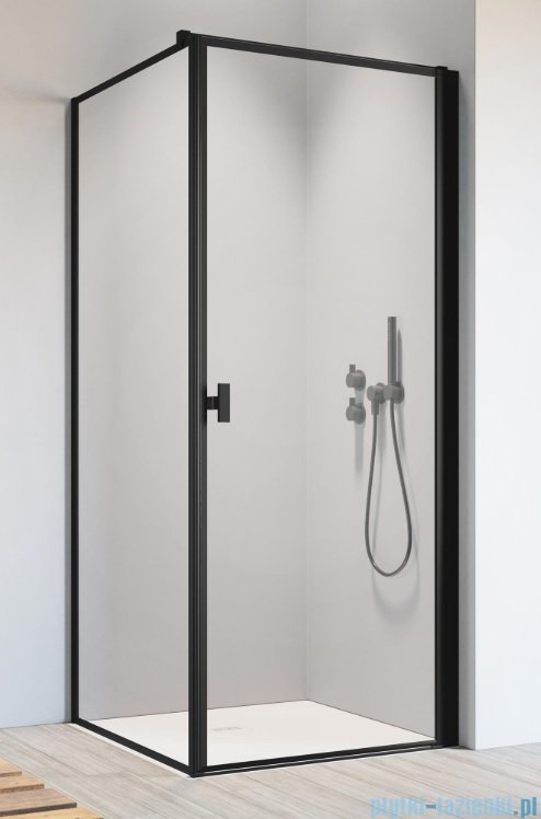 Radaway Nes Black Kdj I Frame kabina 90x80cm prawa, industrialny, loft