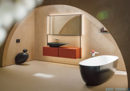 Laufen ILBAGNOALESSI szafka pod umywalkę 160x50 cm Noce canaletto H4323300976301