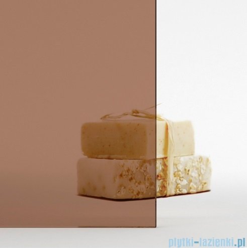 Radaway Nes KDD II Brushed Nickel kabina walk-in 80cm lewa szczotkowany nikiel szkło przejrzyste 10031080-91-01L