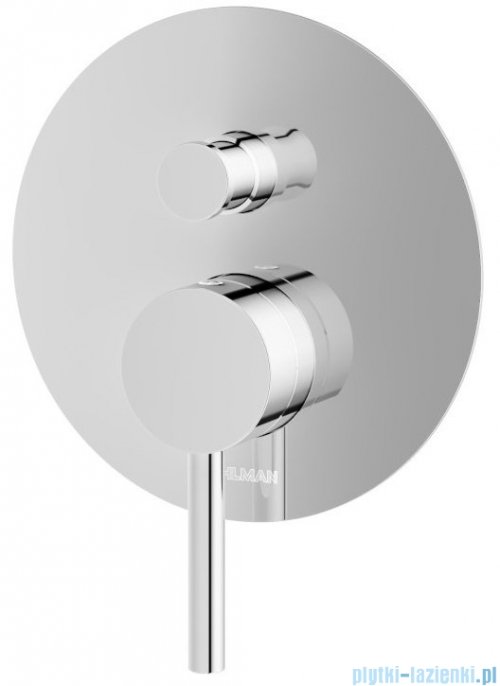 Kohlman Axel zestaw prysznicowy z deszczownicą 25 cm chrom QW210AR25
