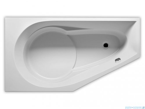 Riho Yukon wanna asymetryczna 160x90cm z hydromasażem Bliss prawa B008009005