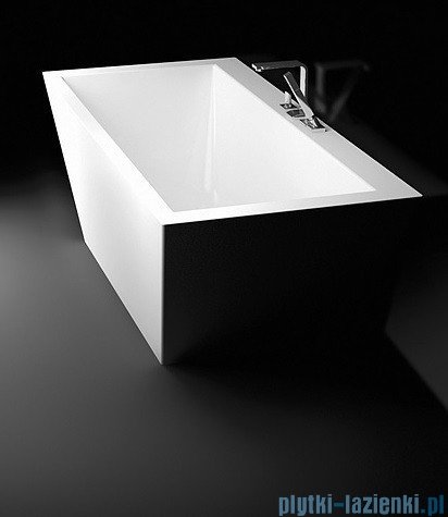 Marmorin Tebe I wanna przyścienna 180x80 cm biała P530180020010