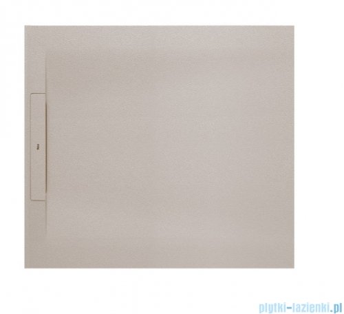 Roca Pyros 90x90cm brodzik kwadratowy kompozytowy STONEX beżowy AP90138438403650