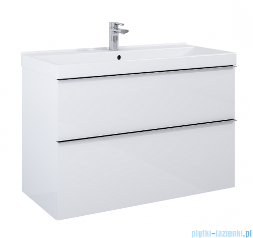 Elita Look szafka z umywalką 100x63x45cm biały mat 167598/145855