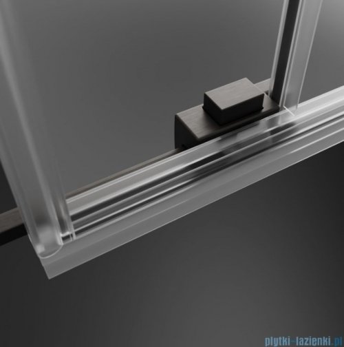 Radaway Idea DWJ Brushed GunMetal drzwi wnękowe 135cm prawe szczotkowany grafit 387024-92-01R