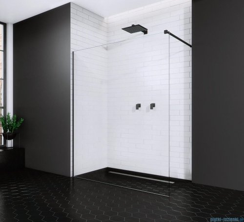 Radaway Modo New Black II kabina Walk-in 160x200 szkło przejrzyste 389164-54-01