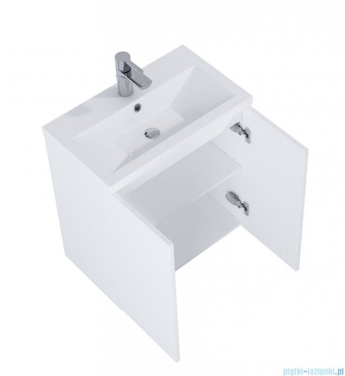 Elita Kido Set szafka z umywalką zestaw 60x67x35cm biały mat 168090