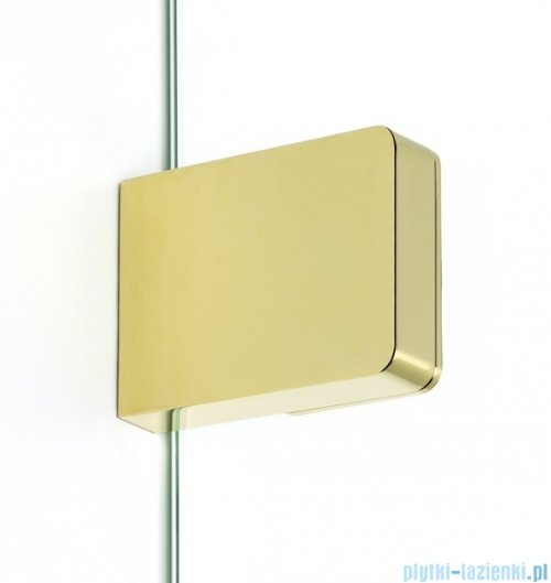 New Trendy Eventa Gold Shine kabina walk-in 80x100x200 cm z dodatkową ścianką przejrzyste EXK-4886/EXK-4866