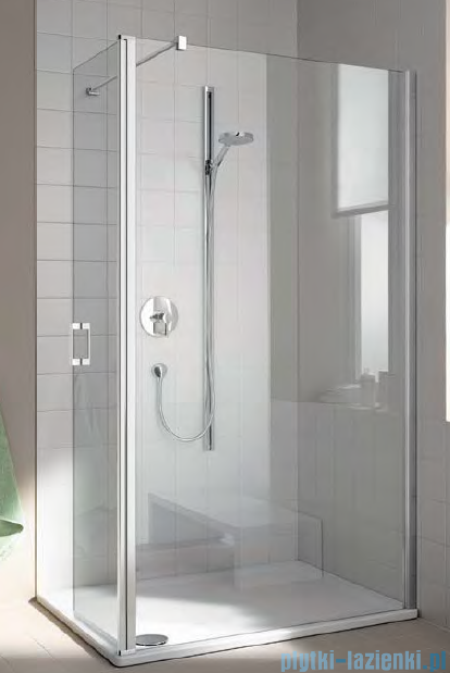 Kermi Cada XS kabina walk-in z ruchomym skrzydłem prawa 110 cm CKTFR11020VPK