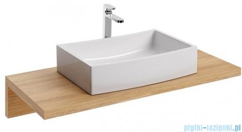 Ravak Formy 02 umywalka nablatowa 60x41cm bez przelewu XJM01260000