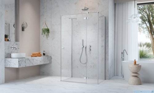 Radaway Fuenta Kdj+S kabina 100x110x100cm prawa chrom połysk szkło przejrzyste 1384052-01-01/1384023-01-01R/1384052-01-01