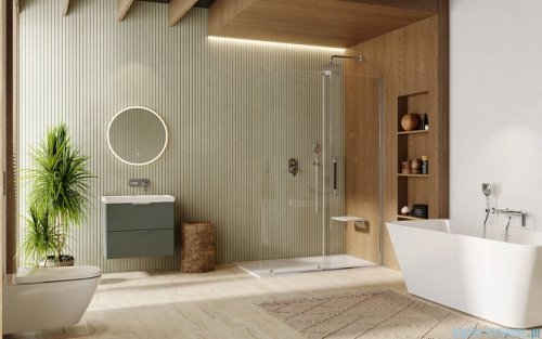 Excellent Ortigo Walk-in kabina prysznicowa 120x200 cm, chrom KAEX.5012.K.1200.CR