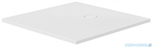 Sanplast Open Structure Mineral B-M/OPEN STR brodzik kwadratowy 80x80x1,5 cm biały 645-440-0020-01-020