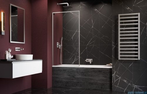 Radaway Modo F SL Brushed Nickel PNJ II parawan nawannowy 100cm lewy szczotkowany nikiel/przejrzyste 10406100-91-01L