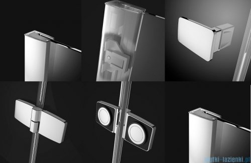 Radaway Fuenta New Dwj drzwi wnękowe 120cm lewe szkło przejrzyste 384016-01-01L