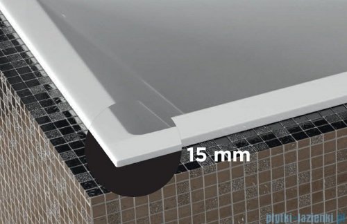 Besco Avita Slim 170x75cm wanna asymetryczna prawa #WAV-170-NPS
