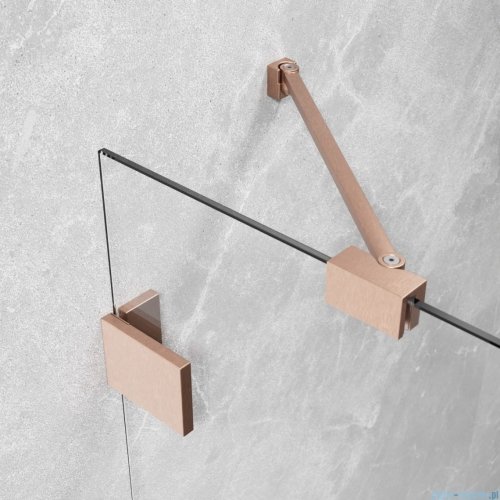 Radaway Essenza Pro Brushed Copper 55x200 kabina Walk-in szczotkowana miedź 10103055-93-01