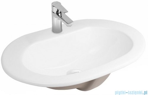 Oltens Asta umywalka 55x42 cm wpuszczana w blat 41202000