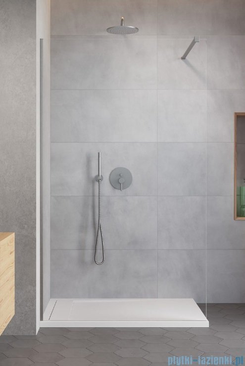 Radaway Modo New II Brushed Nickel kabina Walk-in 130x200 szczotkowany nikiel 389134-91-01