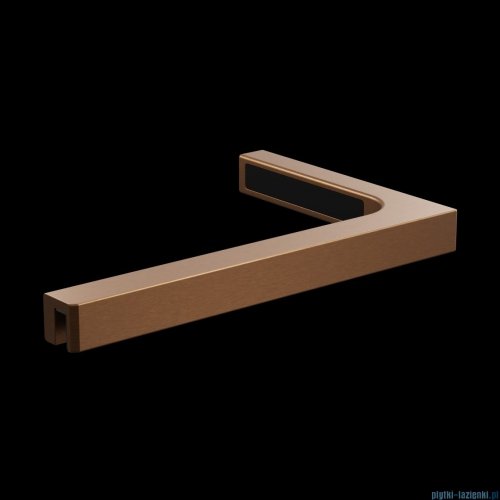 Radaway Furo SL Brushed Copper DWJ drzwi prysznicowe 90cm prawe szczotkowana miedź 10307472-93-01R/10110430-01-01
