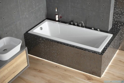 Besco Modern Slim 150x70cm wanna prostokątna #WAM-150-SL