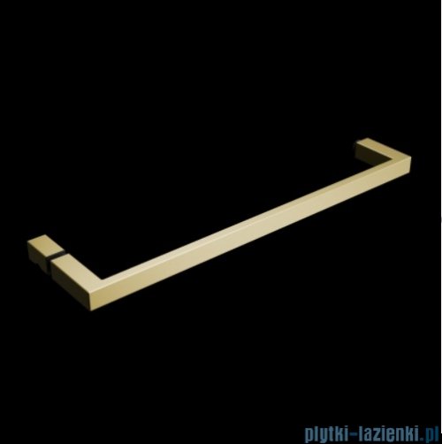 Radaway Nes 6 Kdj II Brushed Light Gold kabina 110x80cm prawa szczotkowane jasne złoto 10032110-98-01R/10039080-01-01