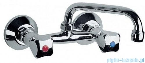 KFA Standard bateria umywalkowa ścienna, kolor chrom 300-310-00