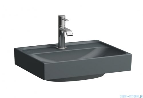 Laufen Meda umywalka ścienna 45x35cm grafitowy mat H8161117581041