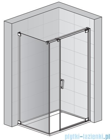 SanSwiss Cadura White Line ścianka boczna Cat5 120x200cm profile biały mat CAT51200907