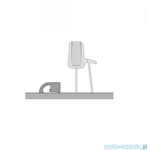 Ronal Annea Listwa progowa złoto szczotkowane S.ANE.13