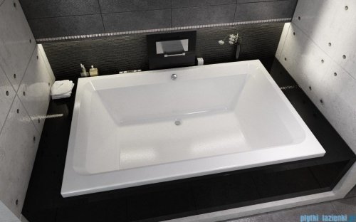 Riho Castello wanna prostokątna 180x120cm z hydromasażem FLOW lewa B064016005