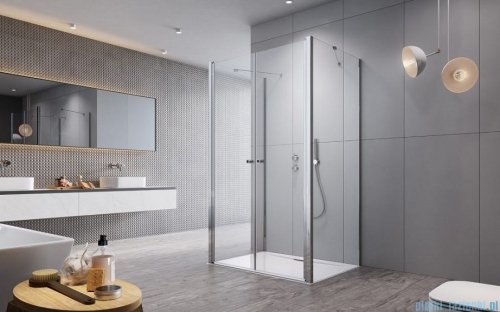 Radaway Eos DWD+2S kabina prysznicowa 70x80x70 przejrzyste 13799400-01/13799448-01/13799448-01