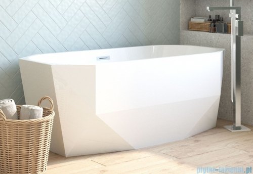 Oltens Stygg wanna wolnostojąca owalna 160x73cm 12005000