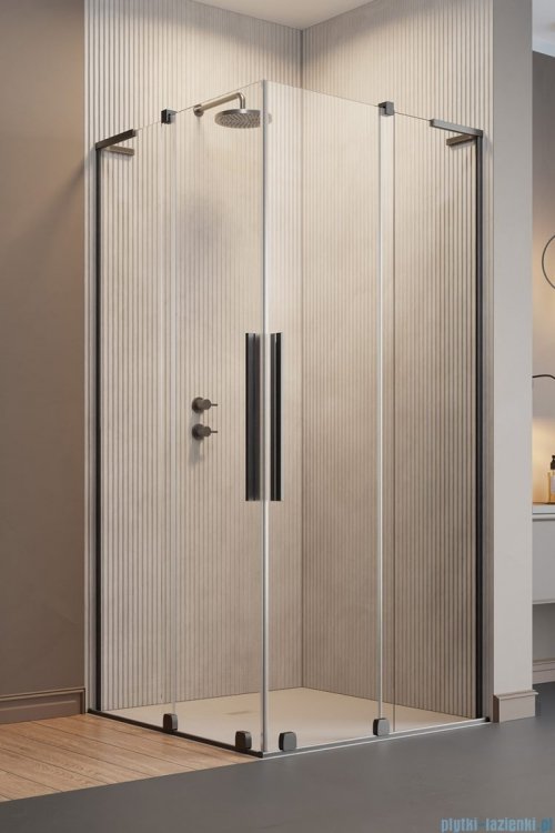 Radaway Furo SL Brushed GunMetal KDD kabina 120x90cm szczotkowany grafit 10305120-92-01L/10305090-92-01R