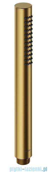 Omnires Contour system prysznicowy podtynkowy termostatyczny złoto szczotkowane SYSCT11GLB